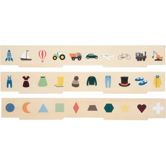 Small Foot by Legler Vkládačka Třídící box Průzkumník Třídicí box pro malé průzkumníky, kteří rádi objevují nové věci. Zábavná a vzdělávací hračka.