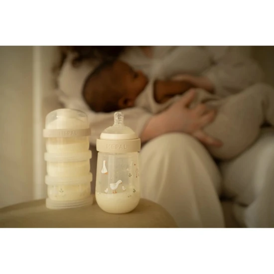 Little Dutch Kojenecké láhve 165 ml + 240 ml + 2 dudlíky Husa