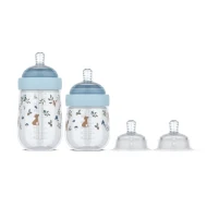 Kojenecké láhve 165 ml + 240 ml + 2 dudlíky Forest Friends