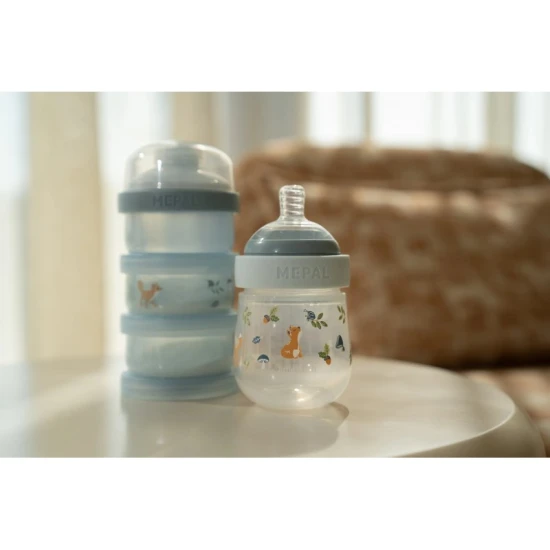 Little Dutch Kojenecké láhve 165 ml + 240 ml + 2 dudlíky Forest Friends