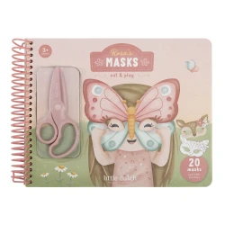 Kniha s vystřihovacími maskami Rosa