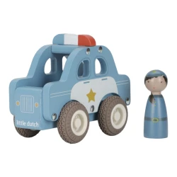 Policejní auto dřevěné