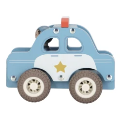 Policejní auto dřevěné