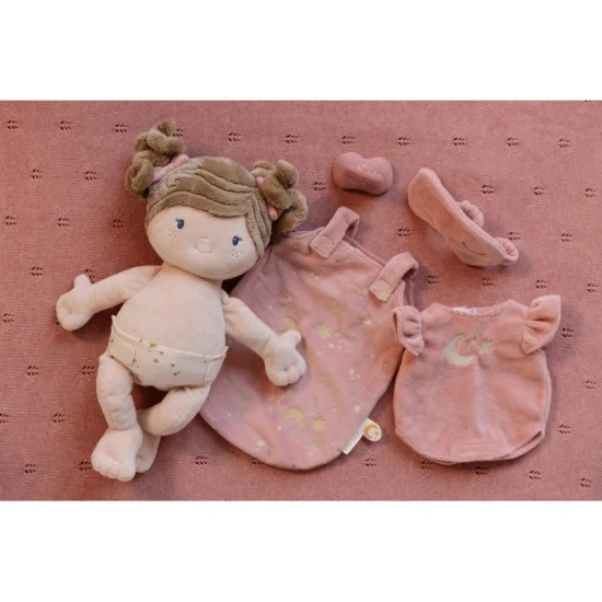 Little Dutch Panenka ve spacím pytli Rosa Little Dutch Panenka ve spacím pytli Rosa