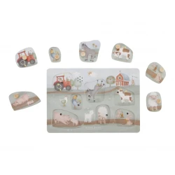 Vkládací puzzle se zvukem Farma