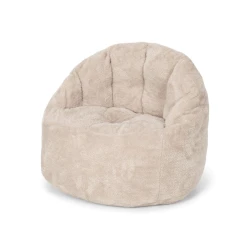 Dětské plyšové křesílko Soft Beige