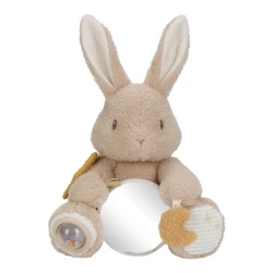 Králíček plyšový s aktivitami Newborn Naturals
