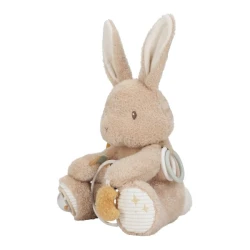 Králíček plyšový s aktivitami Newborn Naturals