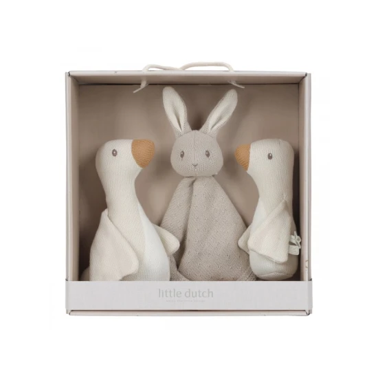 Little Dutch Pletená dárková sada Newborn Naturals