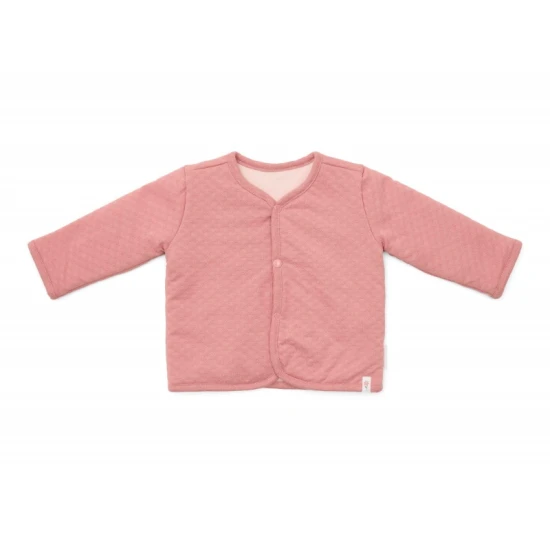 Little Dutch Obousměrný kabátek Pink Blush