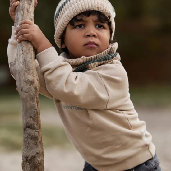 Little Dutch Mikina Warm Taupe
