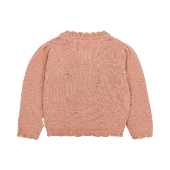 Little Dutch Kardigan pletený Deep Pink