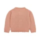 Little Dutch Kardigan pletený Deep Pink