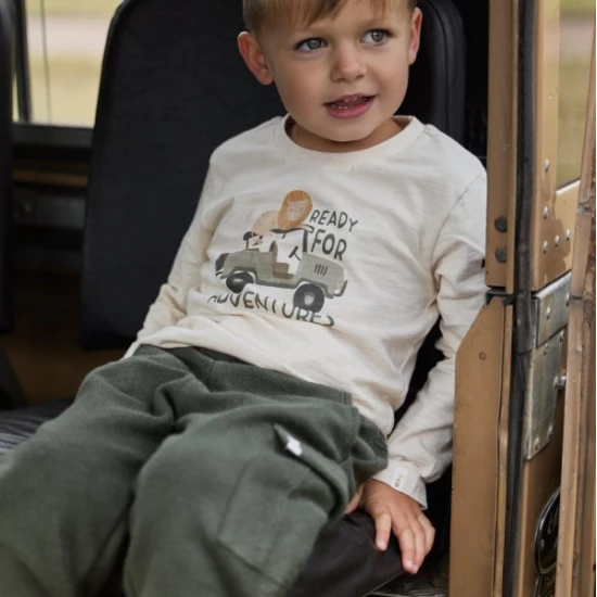Little Dutch Tepláky Deep Olive