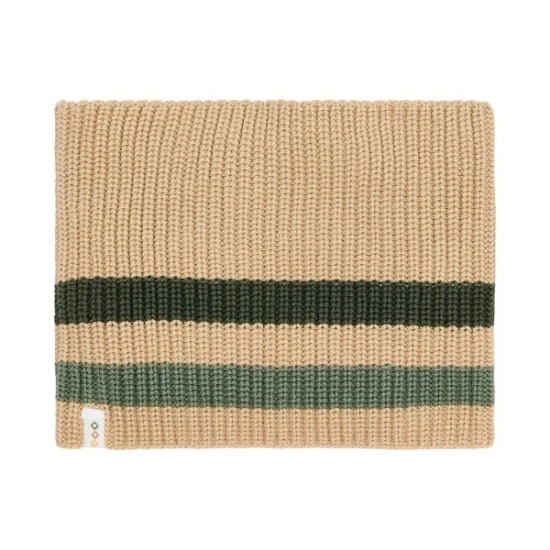 Little Dutch Šála pletená kruhová Warm Taupe One Size