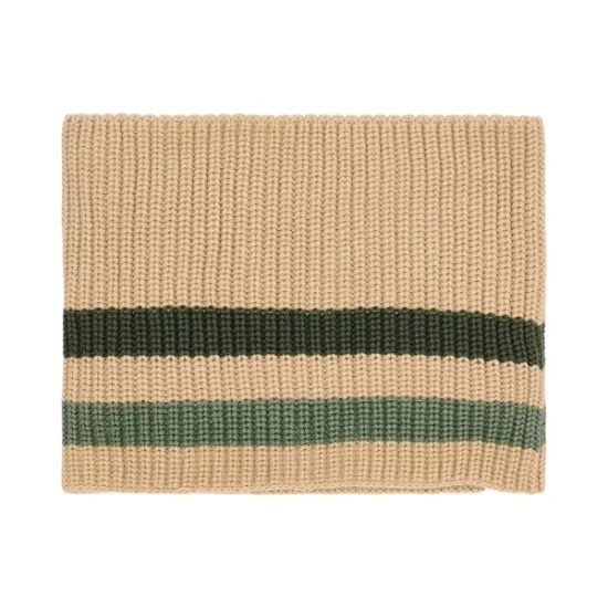 Little Dutch Šála pletená kruhová Warm Taupe One Size