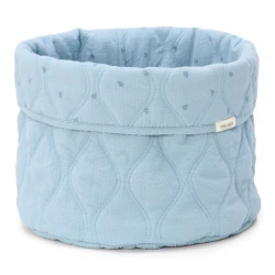 Košík textilní oboustranný velký Pure Denim Blue