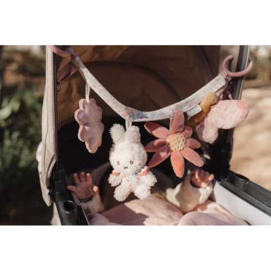 Little Dutch Řetěz na kočárek králíček Miffy Lucky Blossom