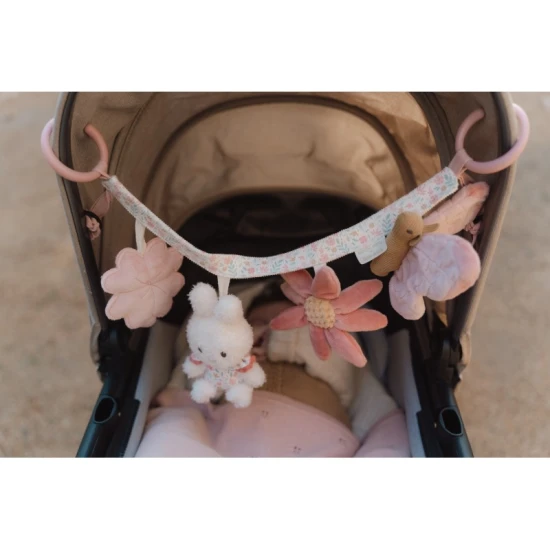Little Dutch Řetěz na kočárek králíček Miffy Lucky Blossom
