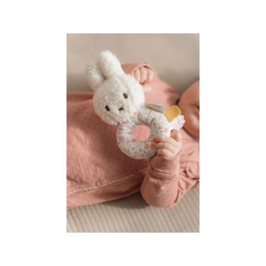 Little Dutch Chrastítko králíček Miffy Lucky Blossom