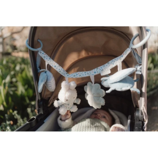 Little Dutch Řetěz na kočárek králíček Miffy Lucky Leaves