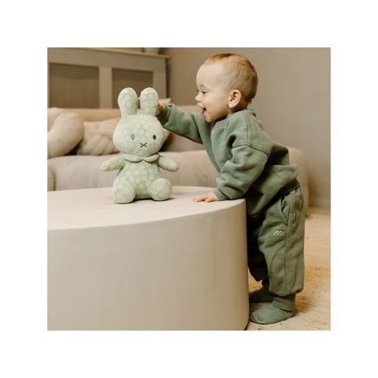 Little Dutch Králíček Miffy Green Flower 20 cm