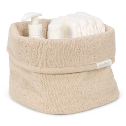 Košík pletený malý Pure Soft Beige