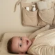Little Dutch Podbradník bandana 2 ks Pure Soft Beige