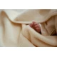 Little Dutch Osuška s kapucí 75x75 cm Husa Newborn Naturals