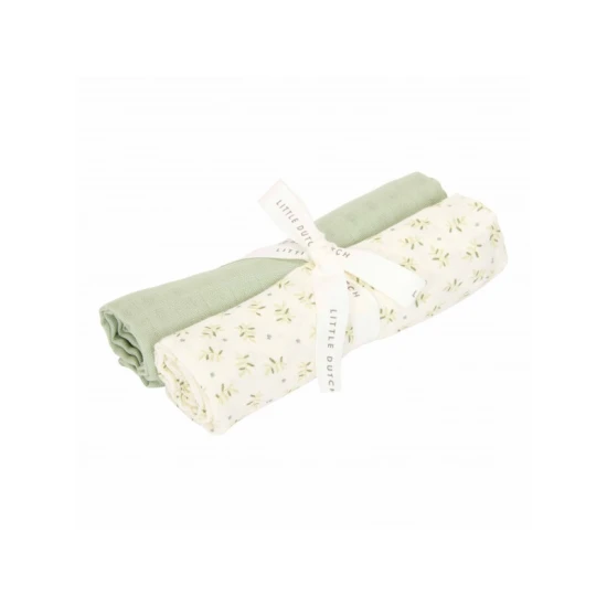 Little Dutch Pleny 70x70cm Blueberry Leaves & Sage 2 ks