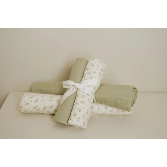 Little Dutch Pleny 70x70cm Blueberry Leaves & Sage 2 ks