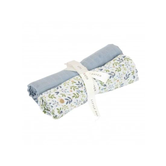 Little Dutch Pleny 70x70cm Forest Adventure & Denim Blue 2 ks