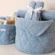 Little Dutch Pleny 70x70cm Pure Denim Blue