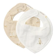 Podbradník bandana 2 ks Husa Newborn Naturals