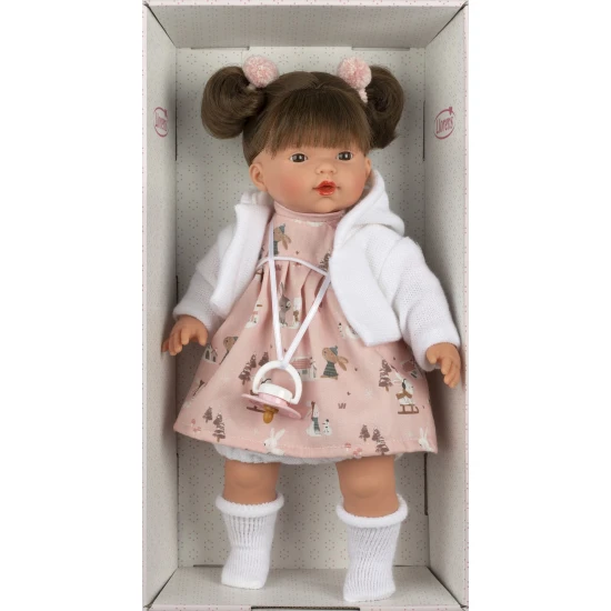 Llorens Bábika se zvuky a měkkým tělem Vera 33 cm Llorens Bábika se zvuky a měkkým tělem Vera 33 cm
