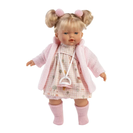 Llorens Bábika se zvuky a měkkým tělem Roberta 33 cm Llorens Bábika se zvuky a měkkým tělem Roberta 33 cm