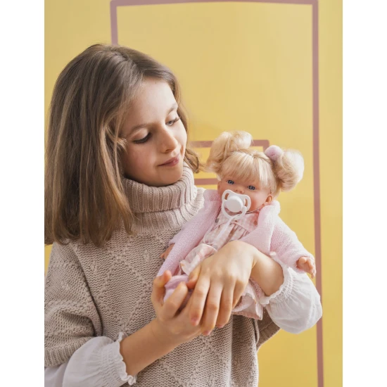 Llorens Bábika se zvuky a měkkým tělem Roberta 33 cm Llorens Bábika se zvuky a měkkým tělem Roberta 33 cm