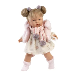 Llorens Bábika se zvuky a měkkým tělem Joelle 38 cm