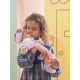 Llorens Bábika se zvuky a měkkým tělem Carla v riflové sukni 42 cm Llorens Bábika se zvuky a měkkým tělem Carla v riflové sukni 42 cm