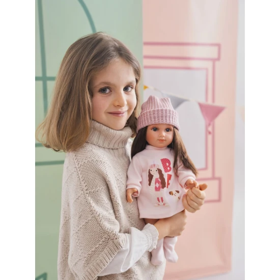 Llorens Bábika s měkkým tělem Sara 35 cm