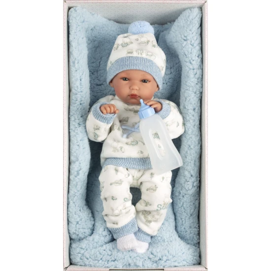 Llorens Bábátko s celovinylovým tělem chlapeček 35 cm
