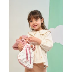 Llorens Miminko s měkkým tělem a zvuky v zavinovačce 36 cm