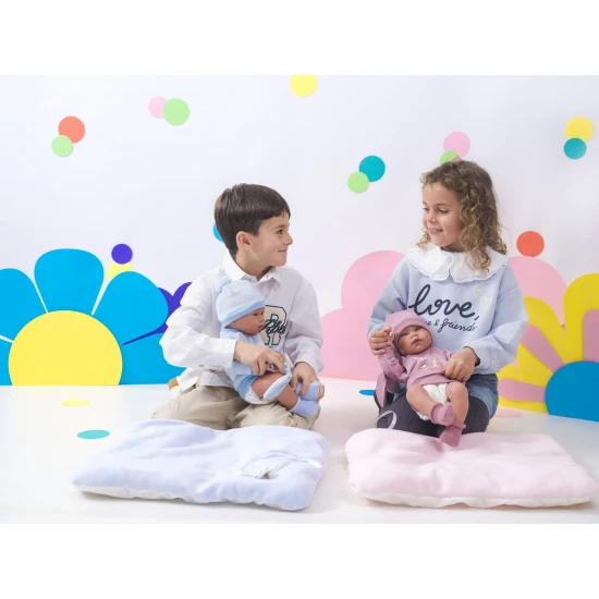 Llorens Bábátko s celovinylovým tělem chlapeček 43 cm Llorens Bábátko s celovinylovým tělem chlapeček 43 cm