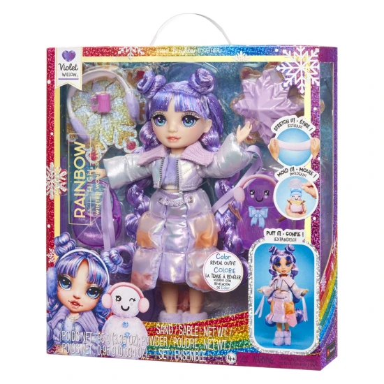 Rainbow High Winter Wonderland panenka Violet MGA 26120865