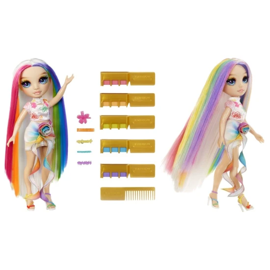 Rainbow High Panenka s křídami na vlasy Amaya