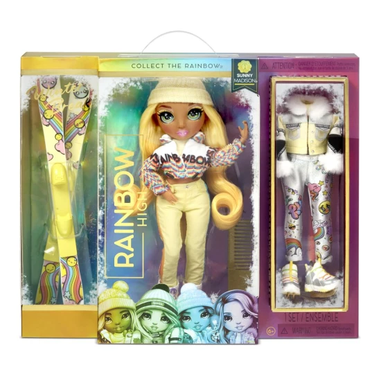 Rainbow High Zimní fashion panenka Sunny Madison MGA 26574774EUC