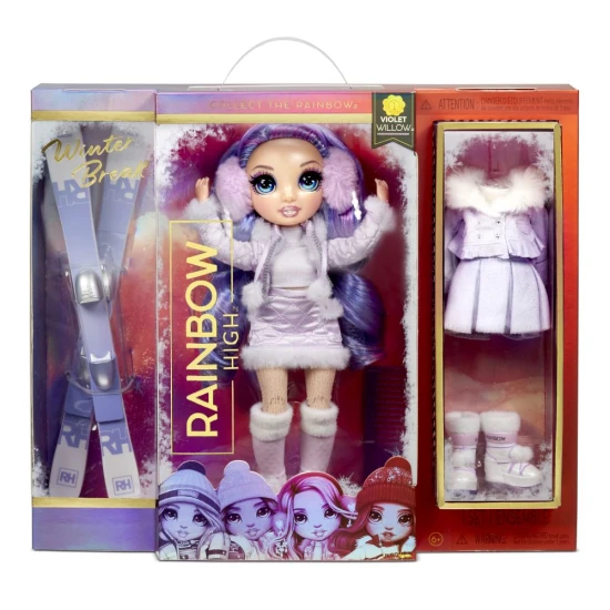 Rainbow High Zimní fashion panenka Violet Willow MGA 26574804EUC