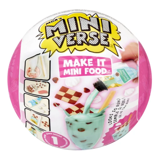 MGA’s Miniverse Mini Food – mini replika jídla a nápojů s realistickými detaily