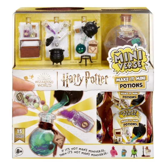 MGA’s Miniverse Harry Potter Mini kouzla – mini repliky kouzel a lektvarů s realistickými detaily