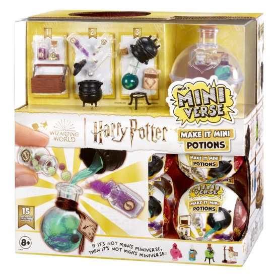 MGA’s Miniverse Harry Potter Mini kouzla – mini repliky kouzel a lektvarů s realistickými detaily